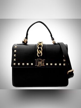 Badgley Mischka Women's Kelly Big Chain Crossbody Bag & Wallet Set